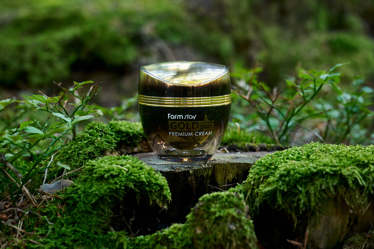 Gold Snail Face Cream with Snail Extract, 50ml - Niiro | Asian Skin Care