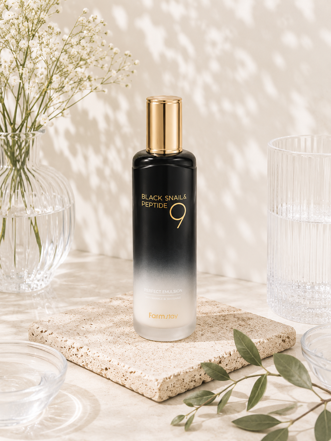 Black Snail & Peptide9 Perfect Emulsion, 120ml - Niiro | Asian Skin Care