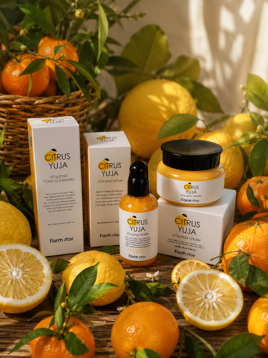 Farmstay Citrus Yuja set - Niiro | Asian Skin Care