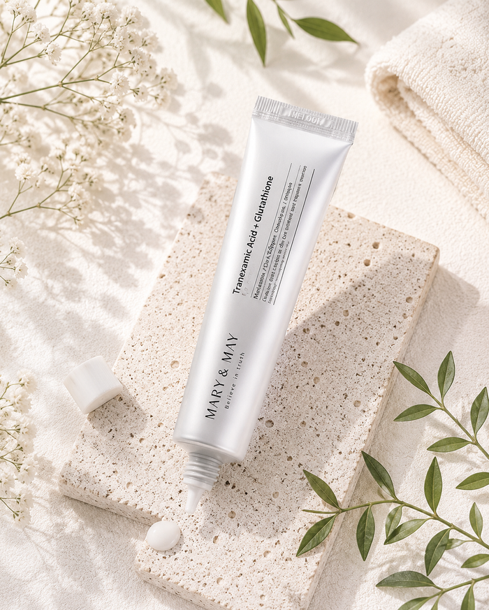 Mary & May - Tranexamic Acid + Glutathione Eye Cream, 30ml