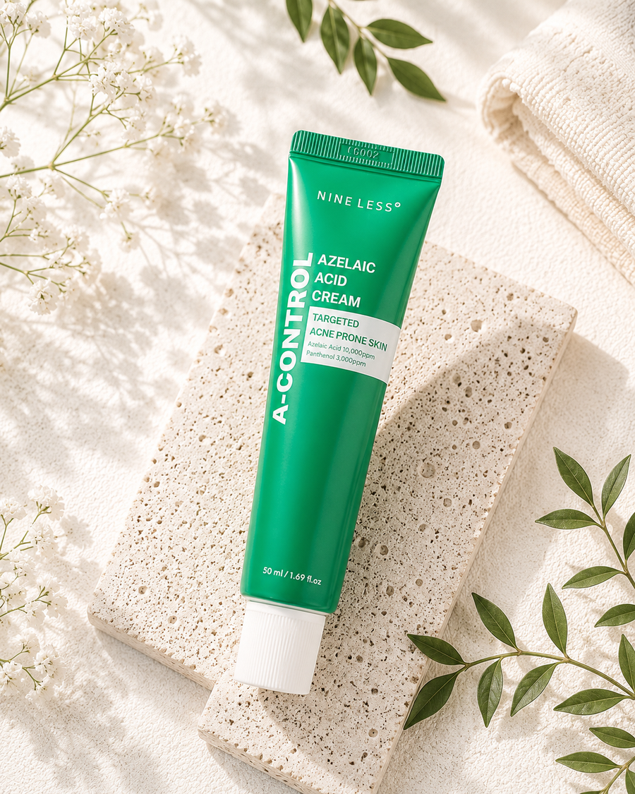 NINE LESS - A-Control Azelaic Acid Cream - 50ml - Niiro | Asian Skin Care